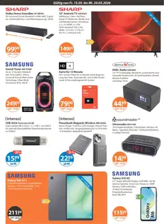 V-Markt Angebote ab 15.05.2026 gültig | Seite: 21 | Produkte: Samsung, Soundbar, TV, Radio