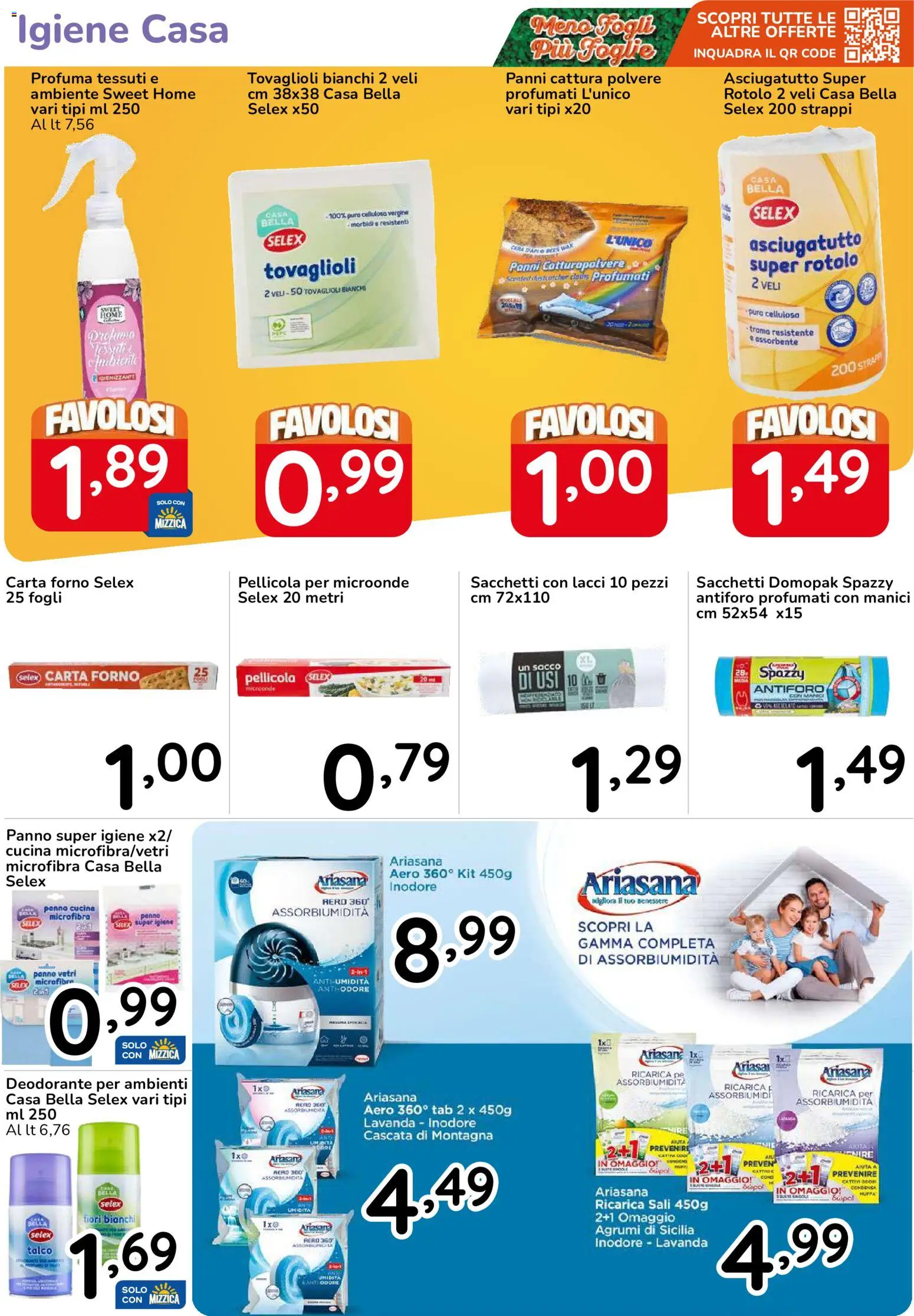 Volantino Famila del 30/09/2026 | Pagina: 41 | Prodotti: Fiori, Pellicola, Lavanda, Deodorante per ambienti