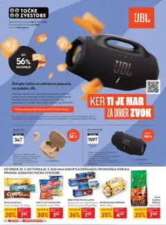 Spar katalog akcije – veljaven od 20.05.2026 | Stran: 22 | Izdelki: Slusalke, Adapter, Kava, Barva