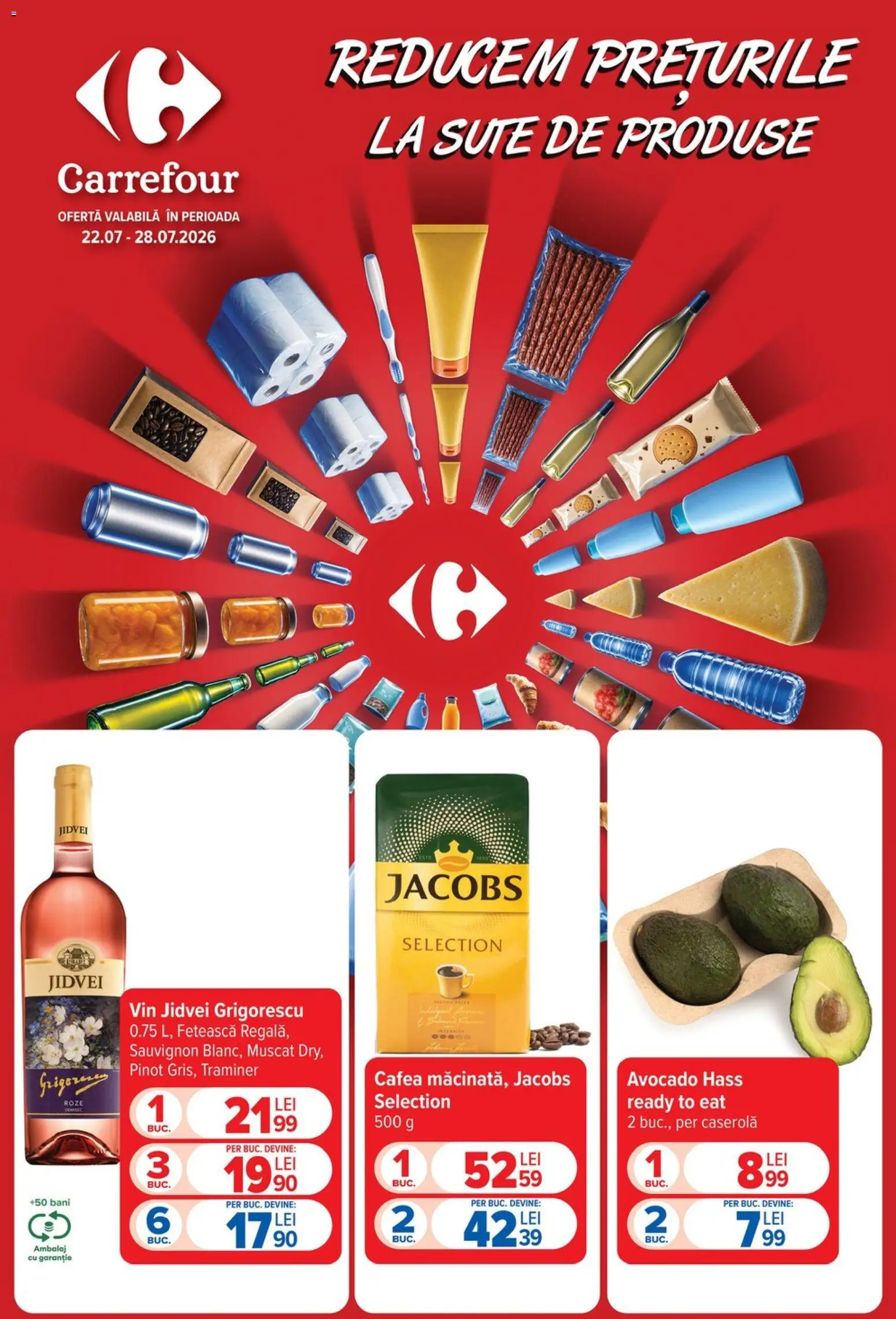 Noul catalog Carrefour – valabil de la 22.07.2026 | Pagină: 1