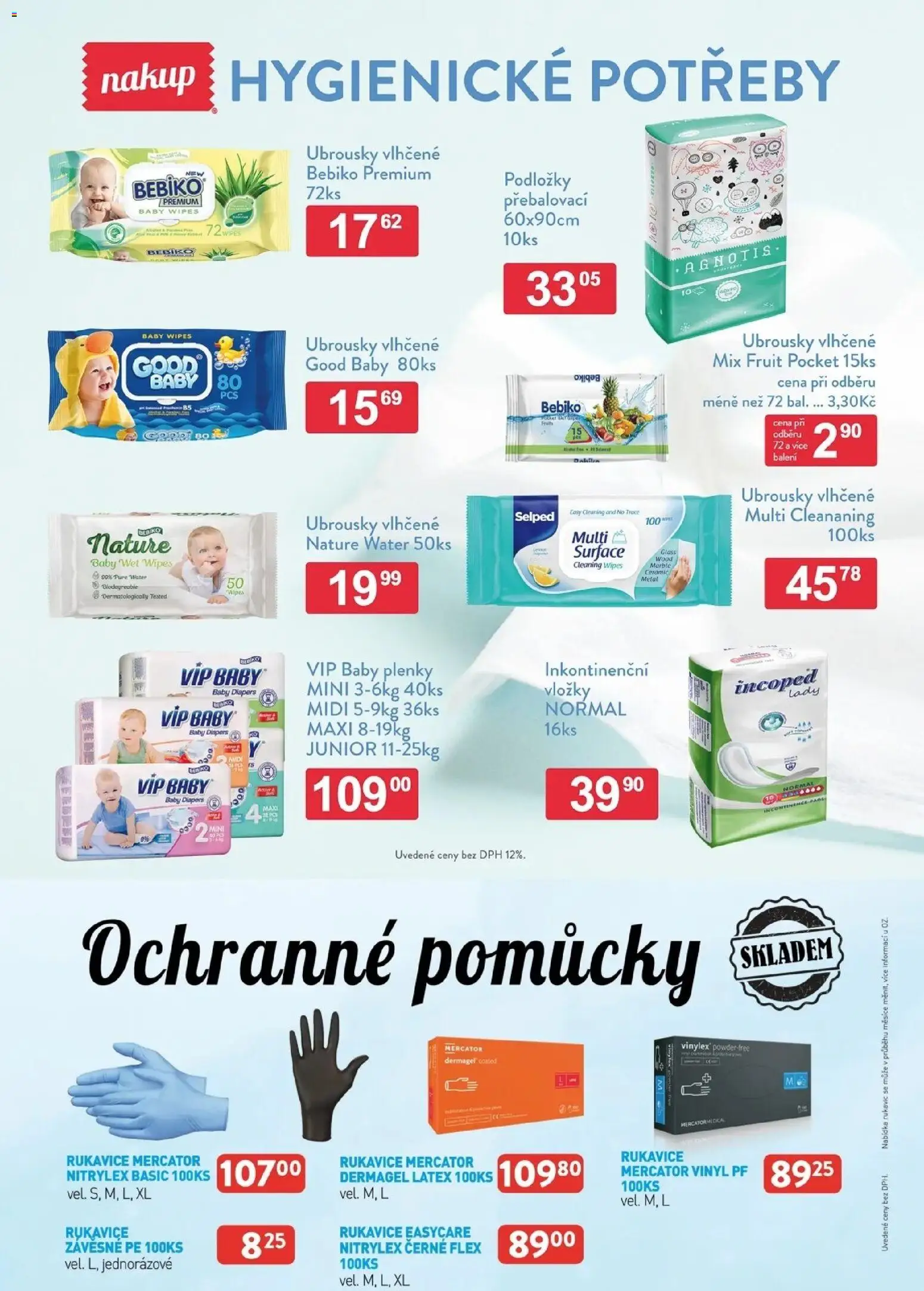 Astur & Qanto leták - Velkoobchod 08/2026 od 01.08.2026 | Strana: 181 | Produkty: Vlhčené ubrousky, Rukavice, Ubrousky, Plenky