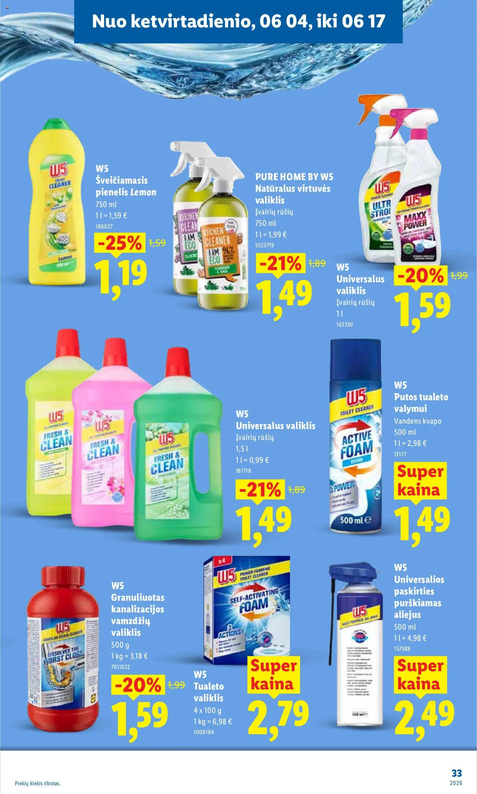 LIDL akcijos nuo 01.06.2026 | Puslapis: 33
