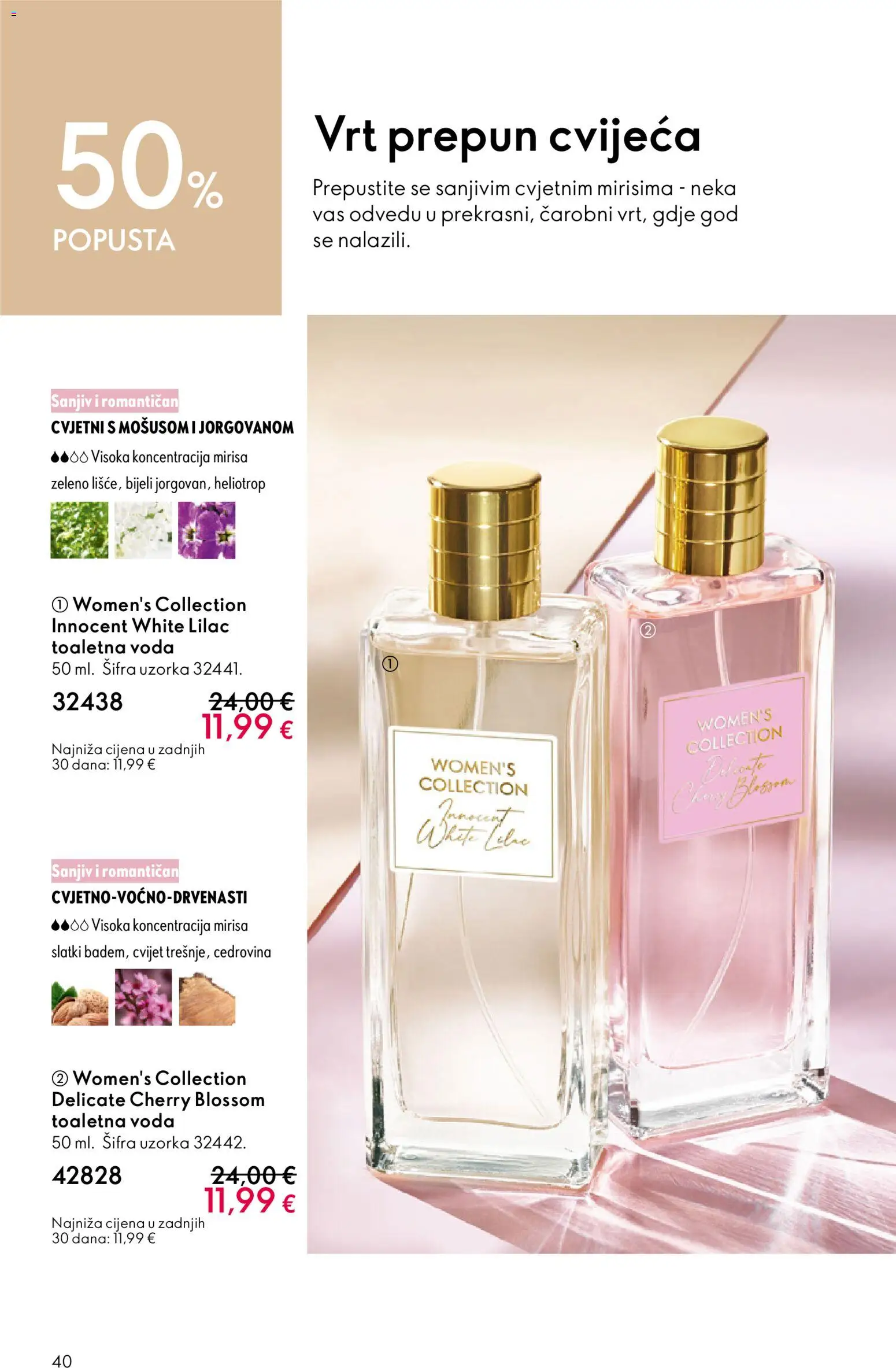Oriflame katalog | vrijedi od 03.06.2026 | Stranica: 40 | Proizvodi: Voda