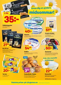 City Gross erbjudanden - Förhandsvisning av reklamblad från butik City Gross aktuell från 15.06.2026 | Sida: 11 | Produkter: Bageri, Galler, Ost, Chili