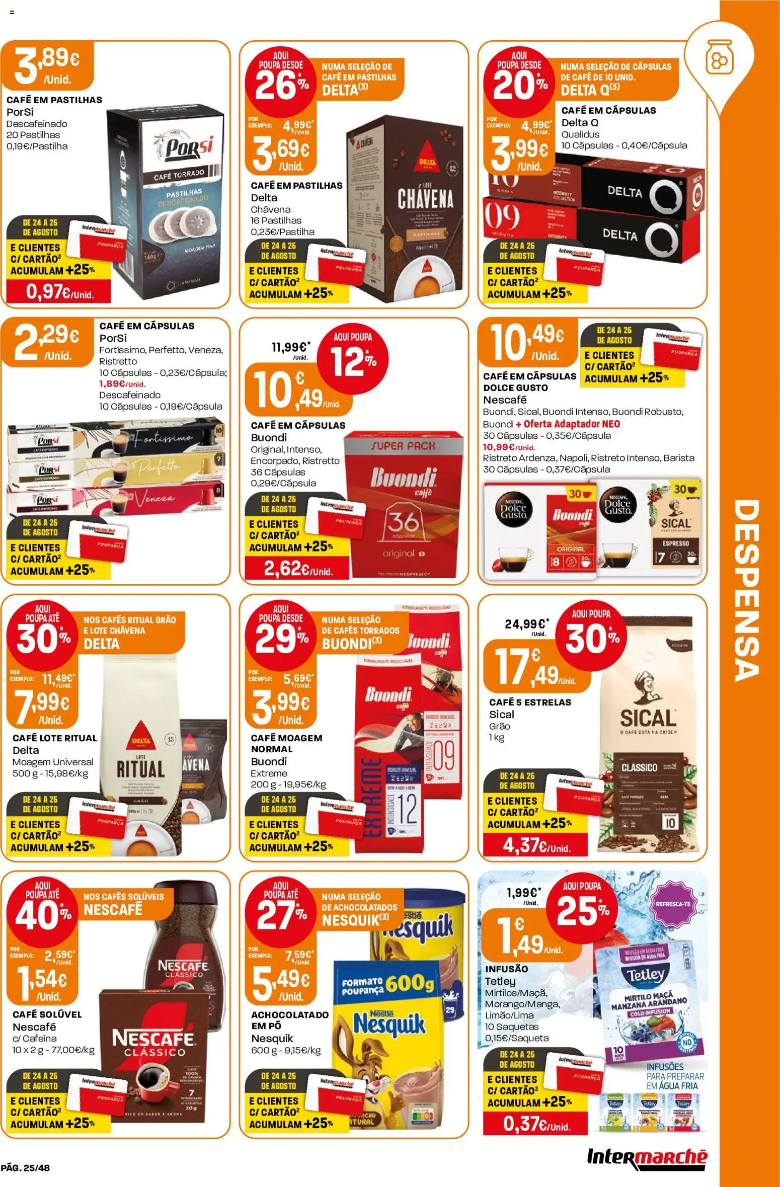 Intermarché folheto │ válido de 20/08/2026 | Página: 25