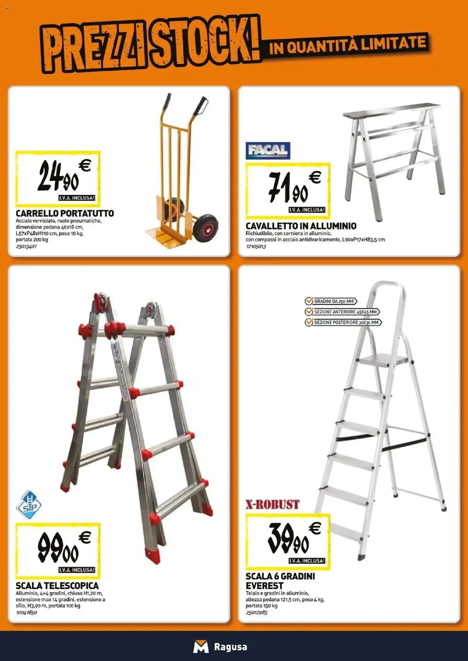 Nuovo TECNOMAT catalogo Ragusa dal 27/08/2026 > offerte anteprima 🛍️ | Pagina: 15 | Prodotti: Carrello, Scala, Alluminio