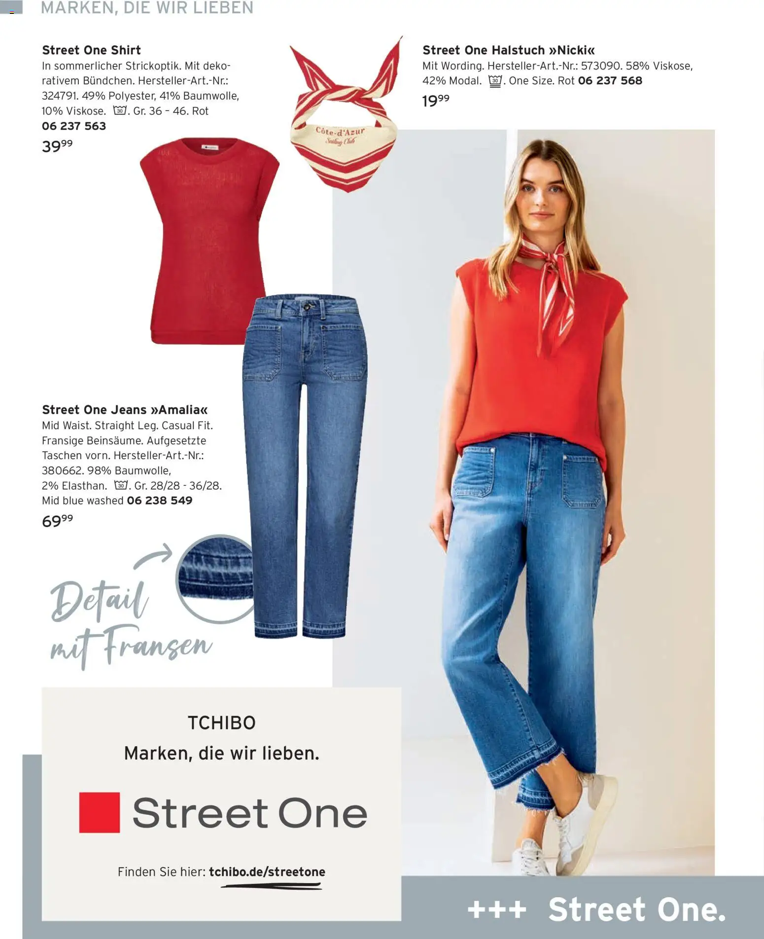 Angebote Tchibo – gültig ab 01.06.2026 | Seite: 128 | Produkte: Shirt, Jeans