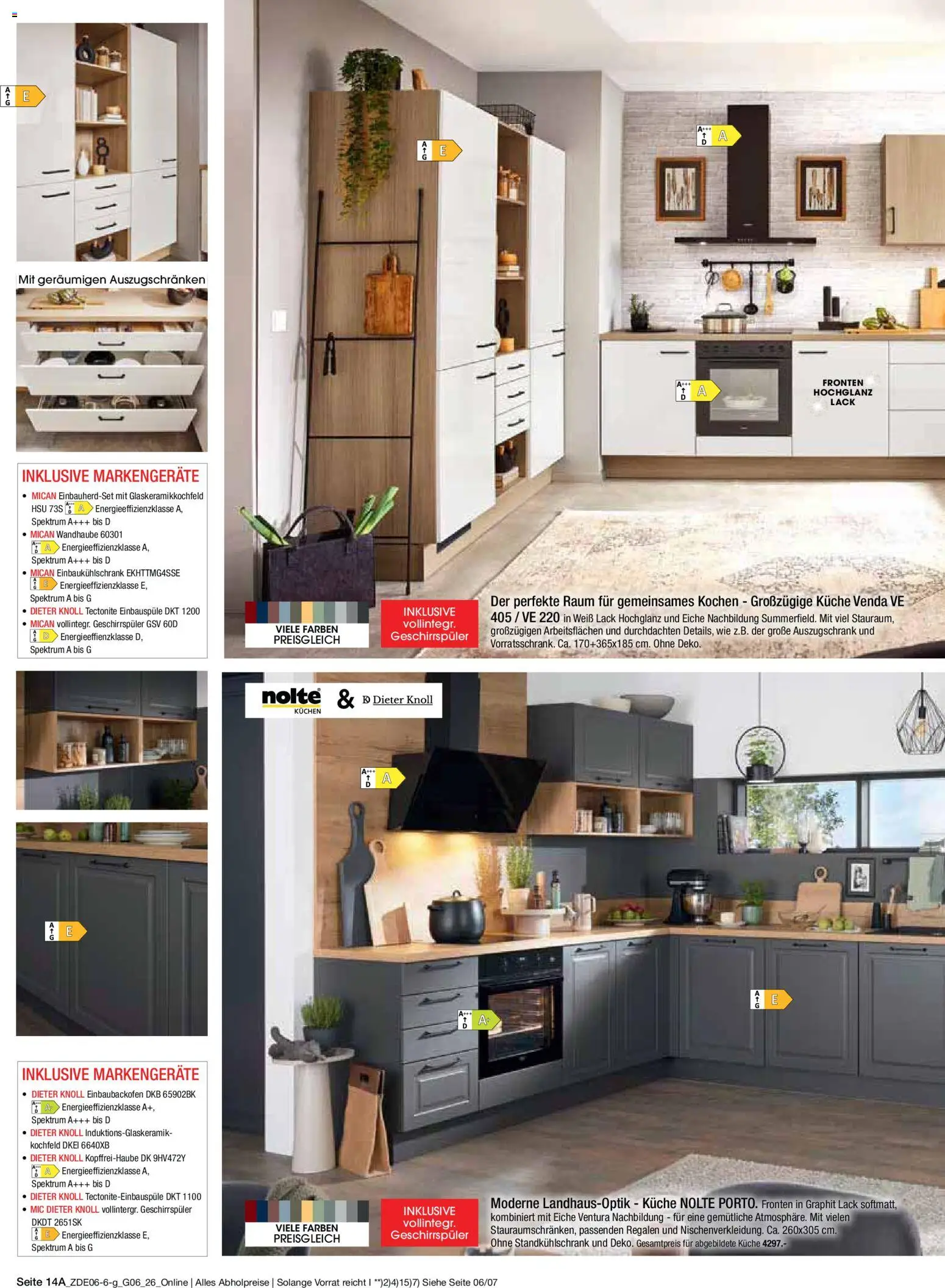 Zurbrüggen Mega Sparpreise – gültig ab 08.06.2026 | Seite: 40 | Produkte: Geschirrspüler, Küche, Kochfeld, Kuchen