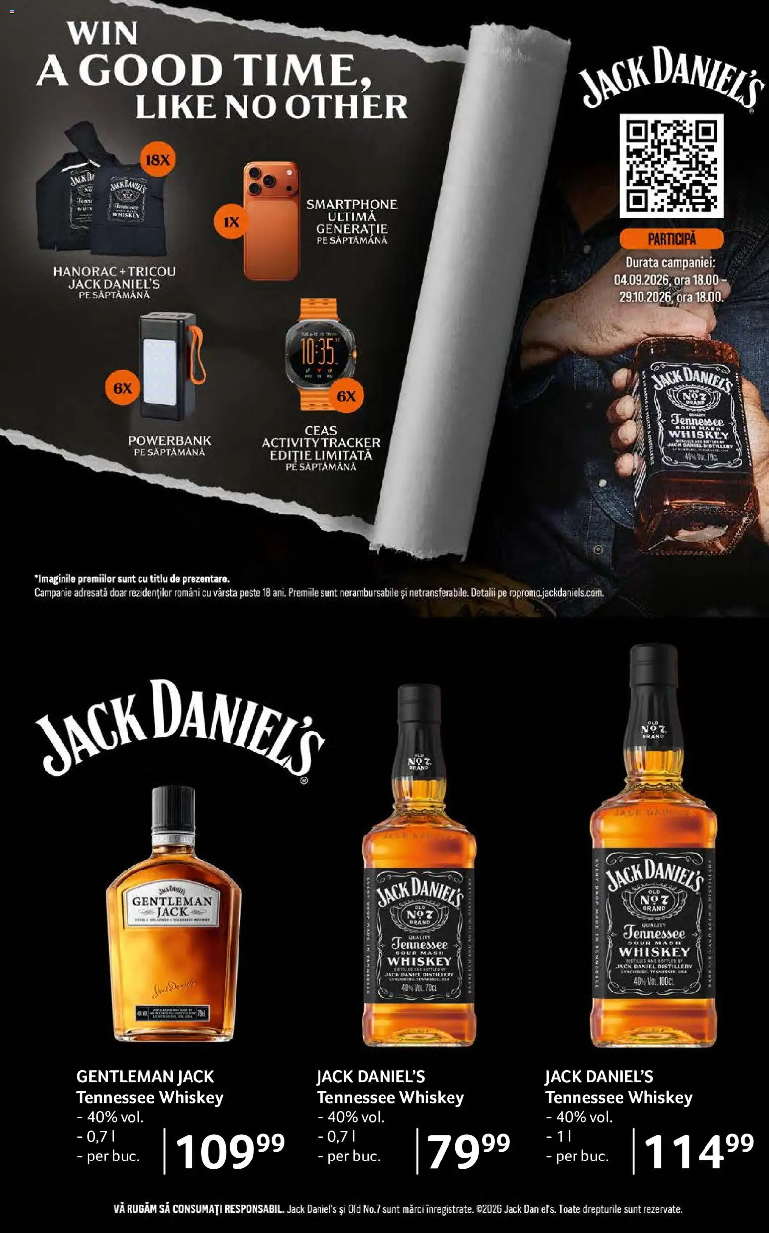 Noul catalog Selgros – valabil de la 18.09.2026 | Pagină: 17 | Produse: Pește, Tricou, Whiskey, Hanorac