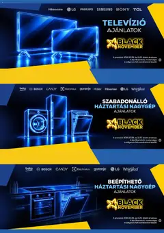 Euronics Black November - amely érvényes a következő dátumtól: 2026.10.29. | Oldal: 2