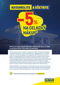 Metro leták platný od 29.10.2026