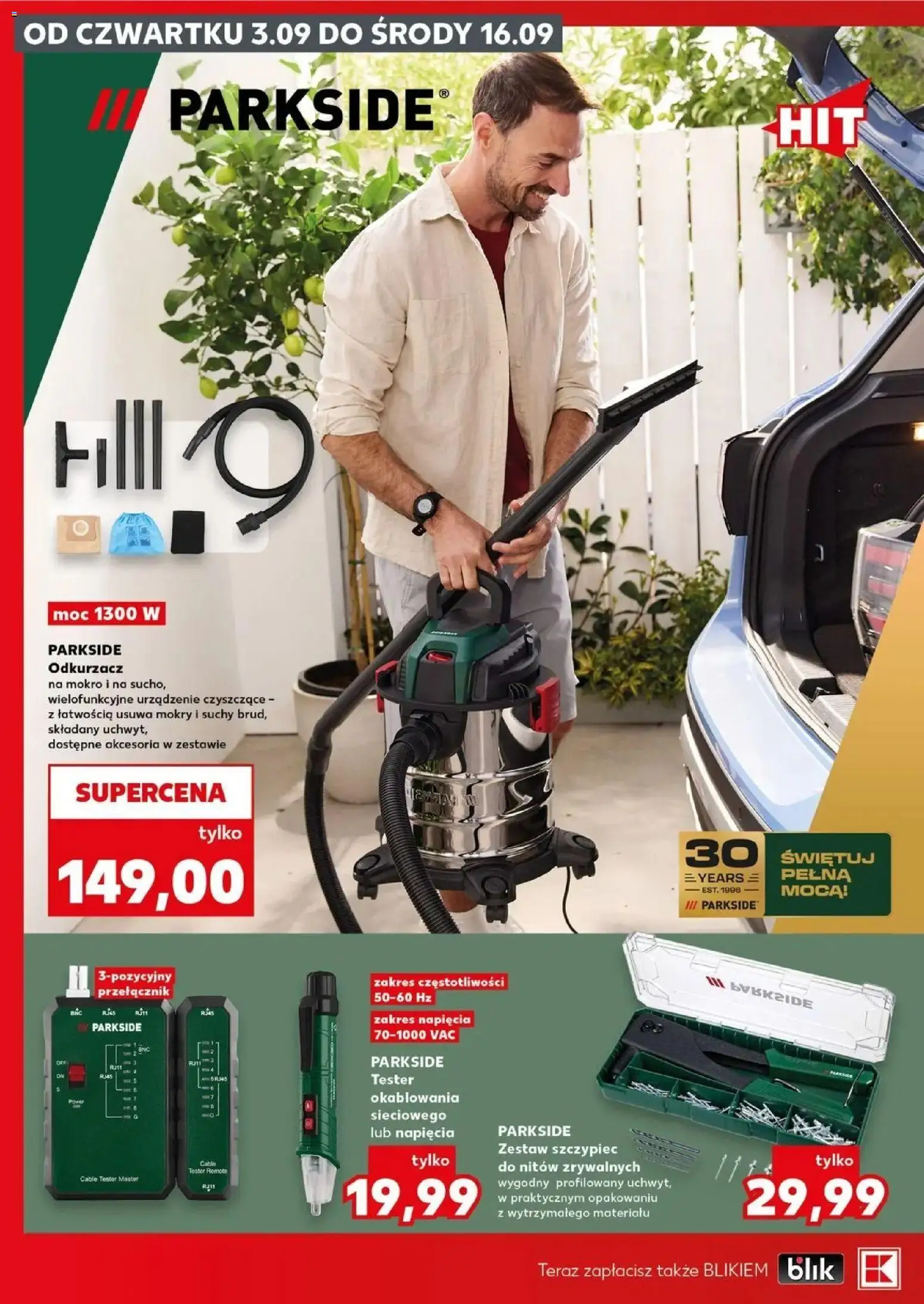 Kaufland gazetka - Złap Okazje od 03.09.2026 - od jutra PDF | Strona: 6 | Produkty: Odkurzacz, Cleaner