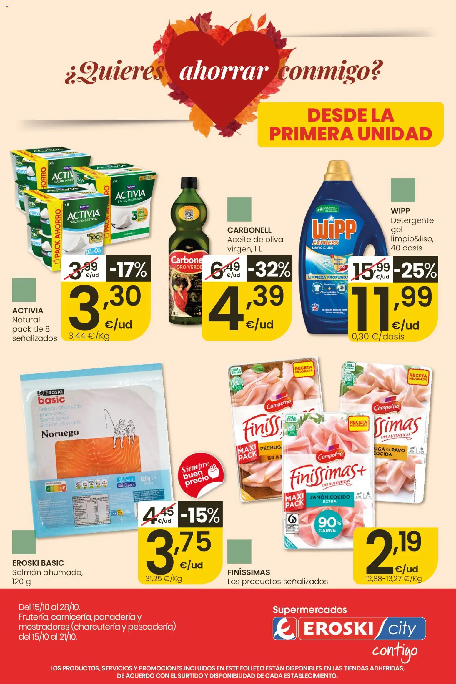 Eroski folleto │ válido desde el 15/10/2026 | Página: 1