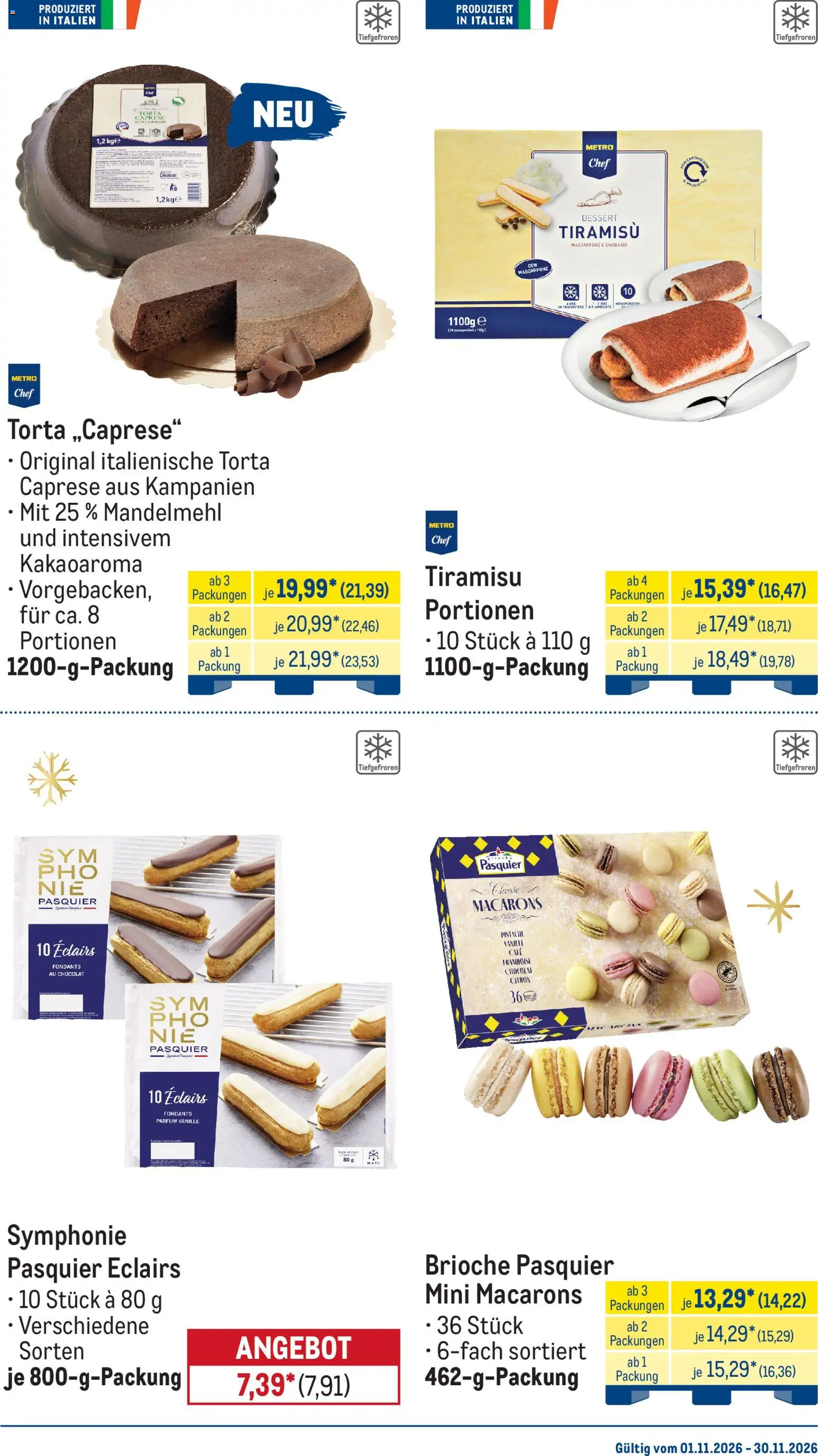 Metro Monats-Menü – gültig ab 01.11.2026 | Seite: 14 | Produkte: Mascarpone, Parfüm, Vanille