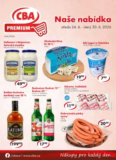 Náhled letáku CBA leták - Premium od 24.06.2026