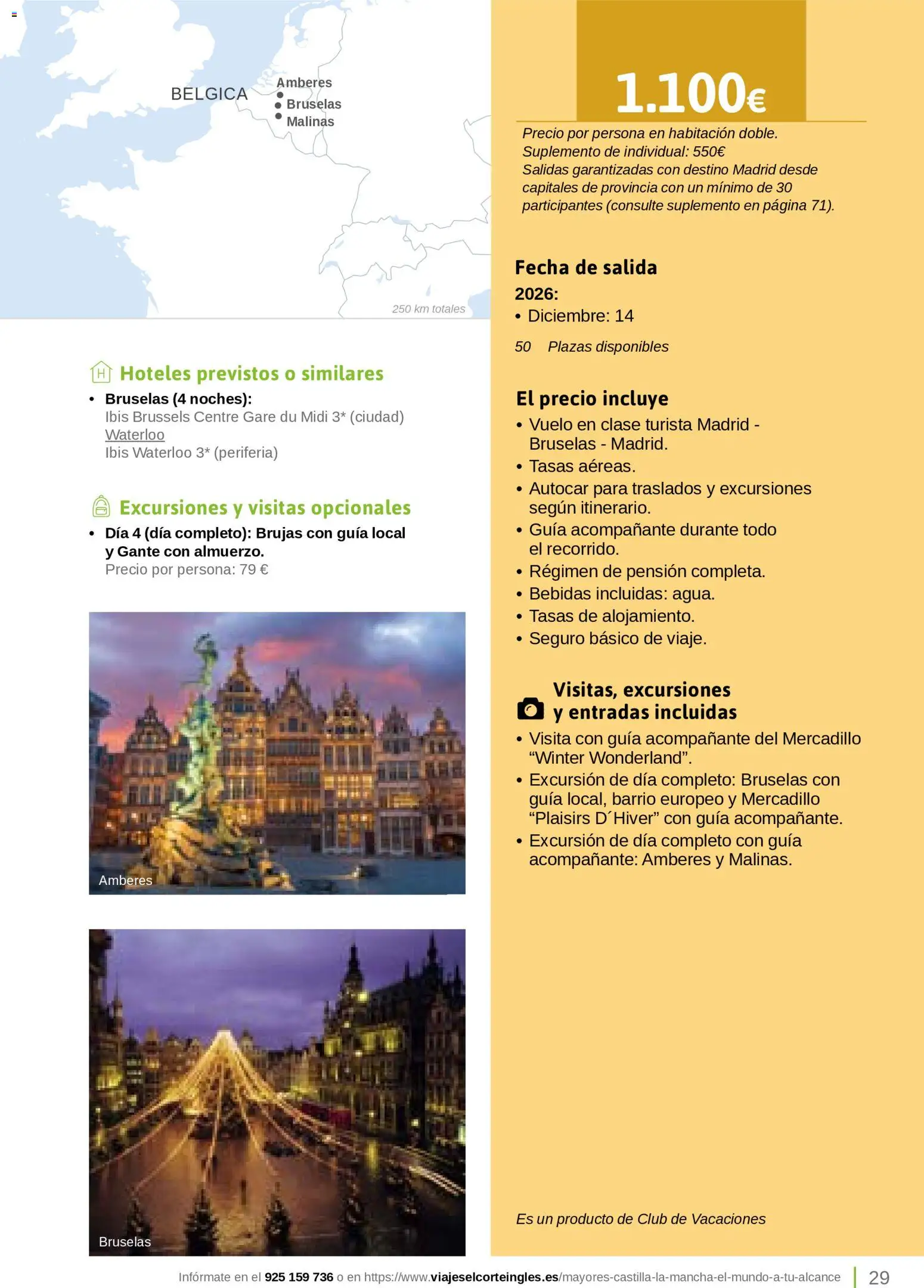 Viajes El Corte Inglés Turismo Social Castilla La Mancha │ válido desde el 01.04.2026 | Página: 29