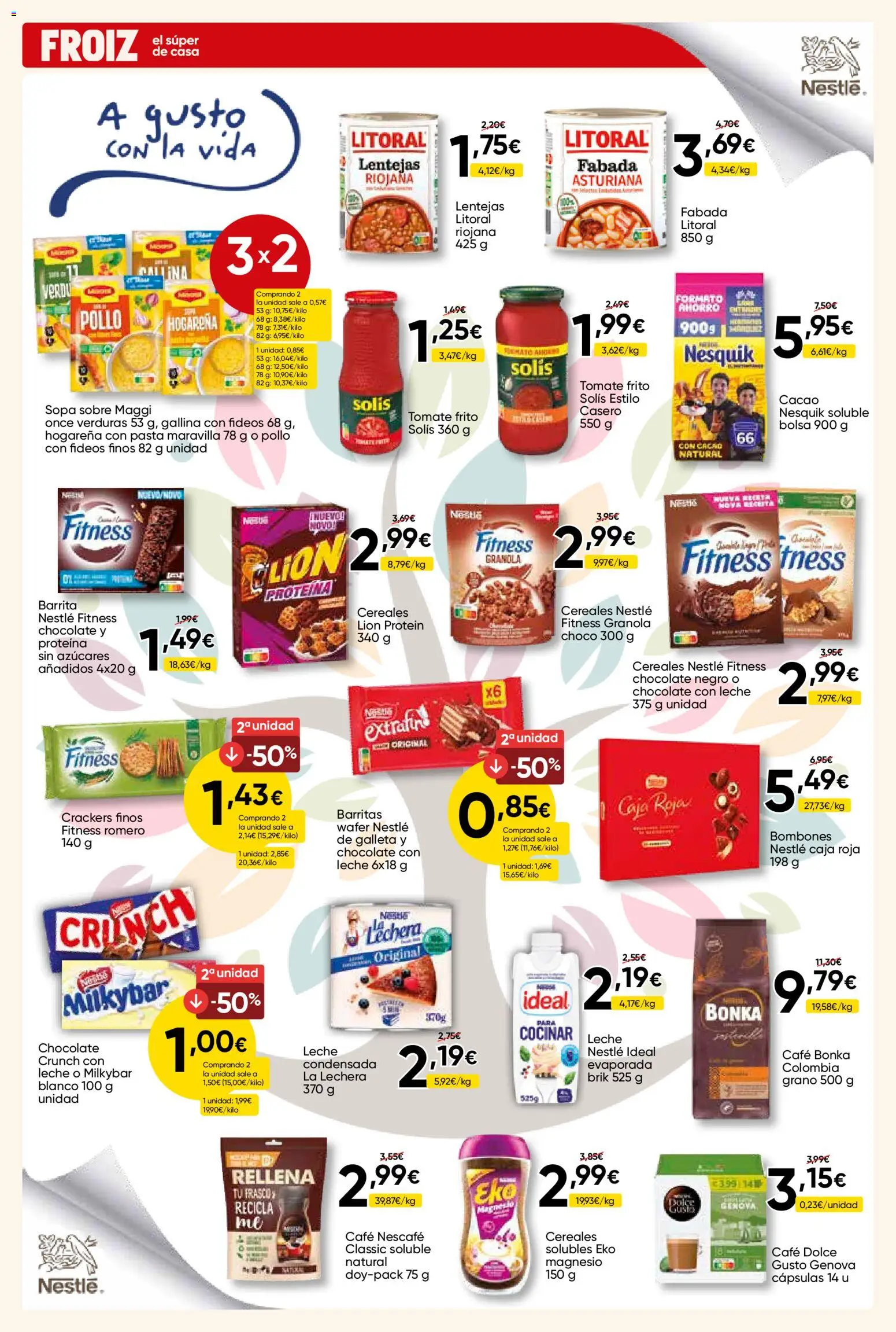 Froiz folleto │ válido desde el 15/10/2026 | Página: 15 | Productos: Café, Fideos, Cereales, Caja