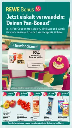 Rewe DE - DE Folder - Voorbeeld van een folder van Rewe DE, geldig van 29-06-2026 | Pagina: 3 | Producten: Bourbon, Pavilon, Gyömbér shot, Tafel