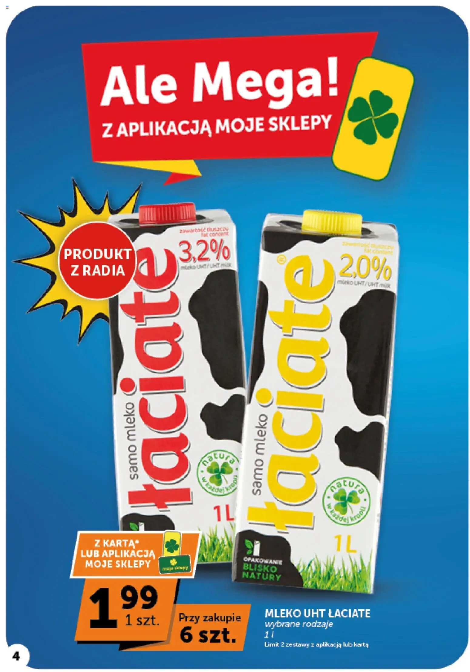 ABC gazetka - Minimarket od 01.10.2026 | Strona: 4 | Produkty: Karta, Mleko, Mleko UHT