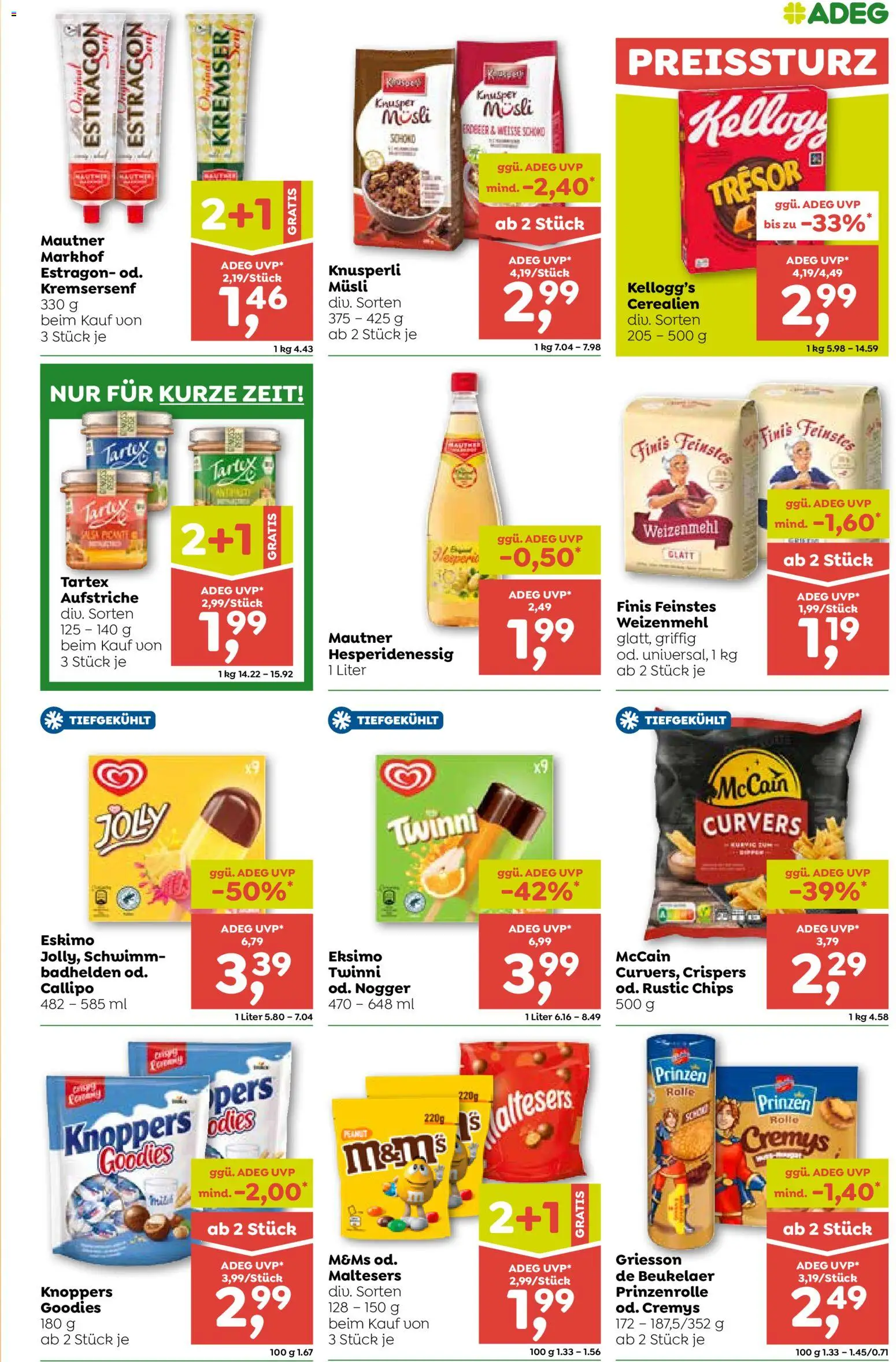 ADEG Flugblatt gültig ab 03.06.2026 | Seite: 7 | Produkte: Chips