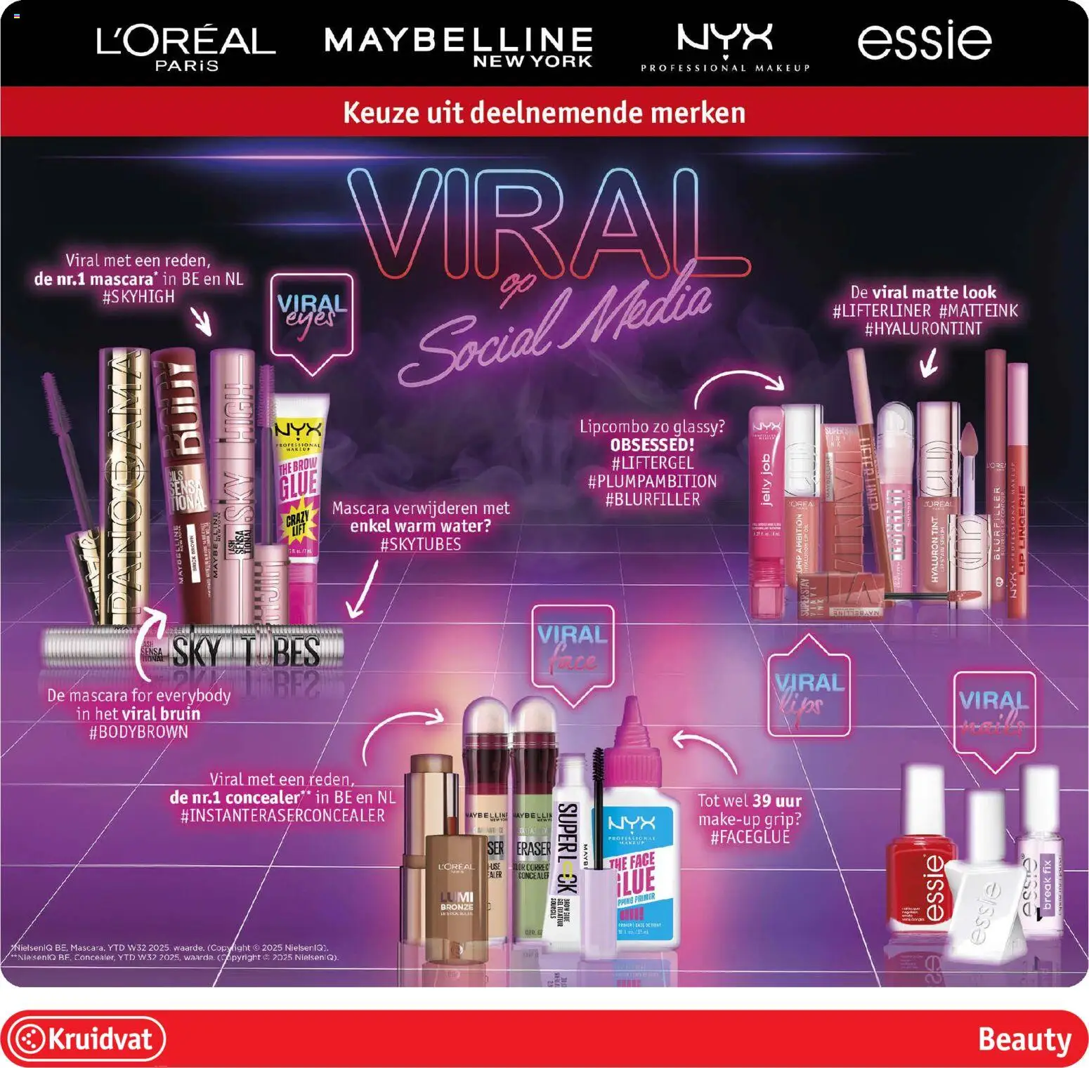 {H1} | Pagina: 11 | Producten: Concealer, Mascara, Water