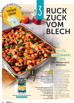 Norma NORMAgazin Mai/Juni 2026 ab 01.05.2026 gültig | Seite: 22 | Produkte: Mozzarella, Olivenol, Tiefkühlgemüse, Zwiebeln