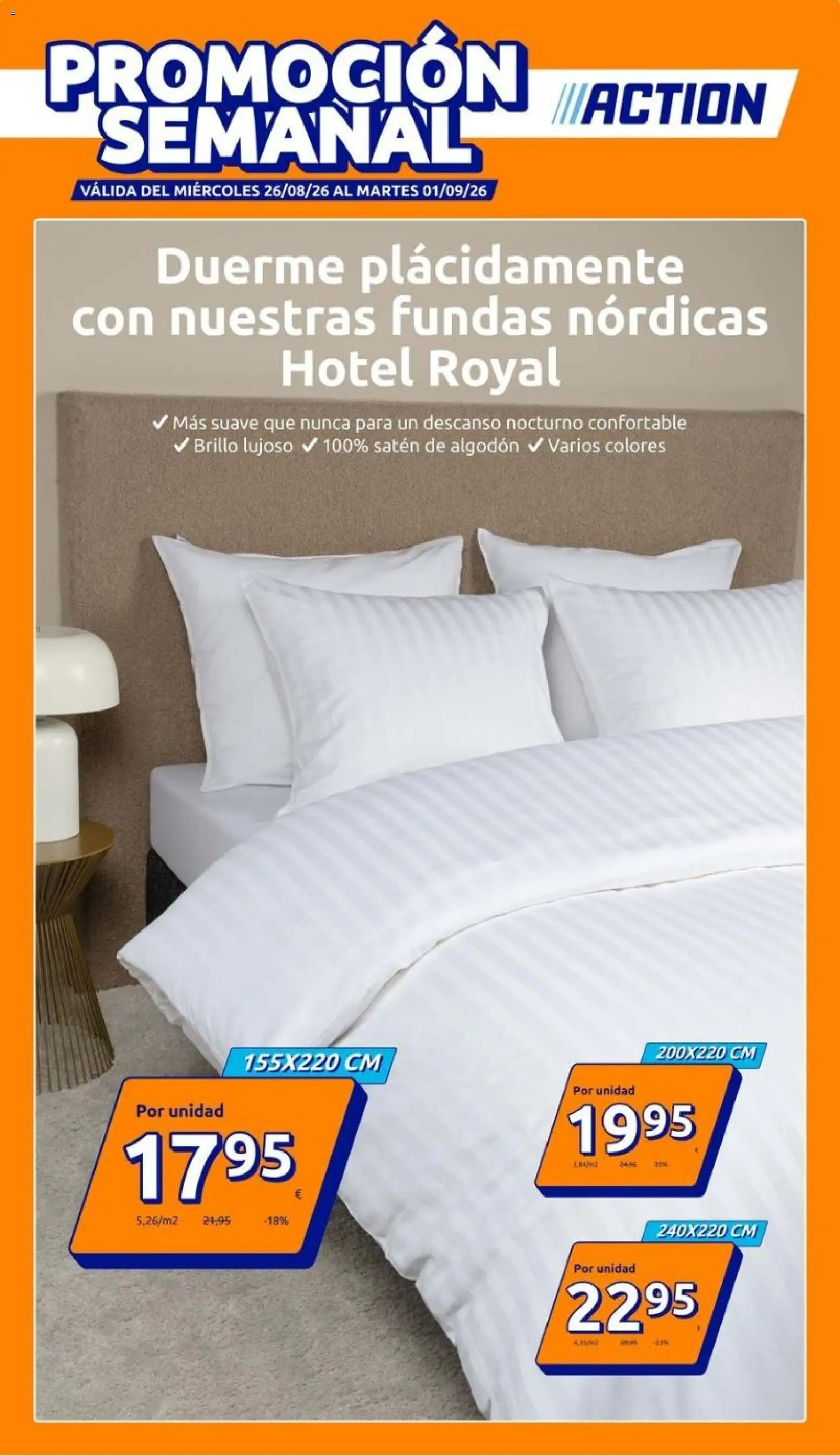 Action folleto │ válido desde el 26/08/2026 | Página: 1 | Productos: Algodón