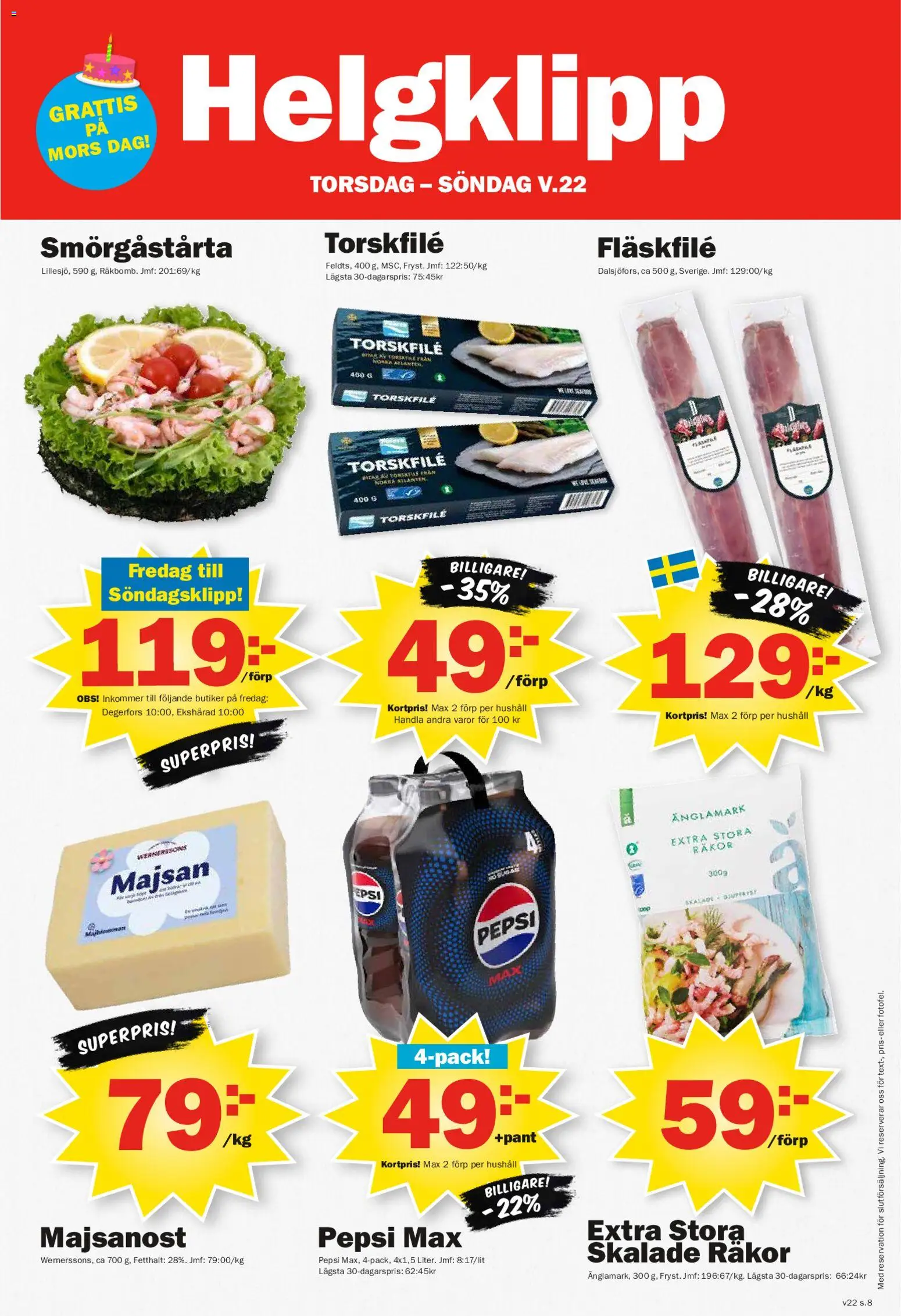 Pekås reklamblad aktuell från 25.05.2026 | Sida: 8