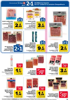 Vista previa Jamón serrano reserva duroc Sin aditivos NICO 240 g, Jamón serrano reserva duroc Sin aditivos NICO 240 g válido desde el 14/07/2026 | Página: 15