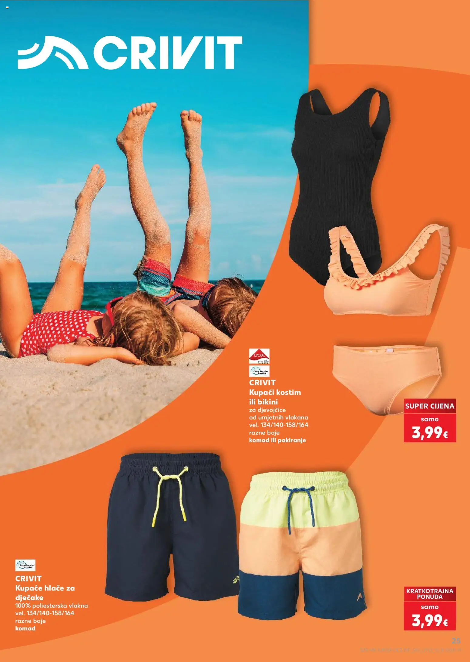 Kaufland katalog | vrijedi od 22.07.2026 | Stranica: 25 | Proizvodi: Kupaće hlače, Hlače, Kupaći kostim
