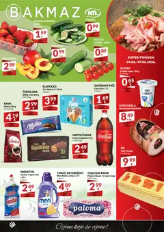 Bakmaz katalog Super ponuda - Pregled kataloga iz trgovine Bakmaz, vrijedi od 04.06.2026
