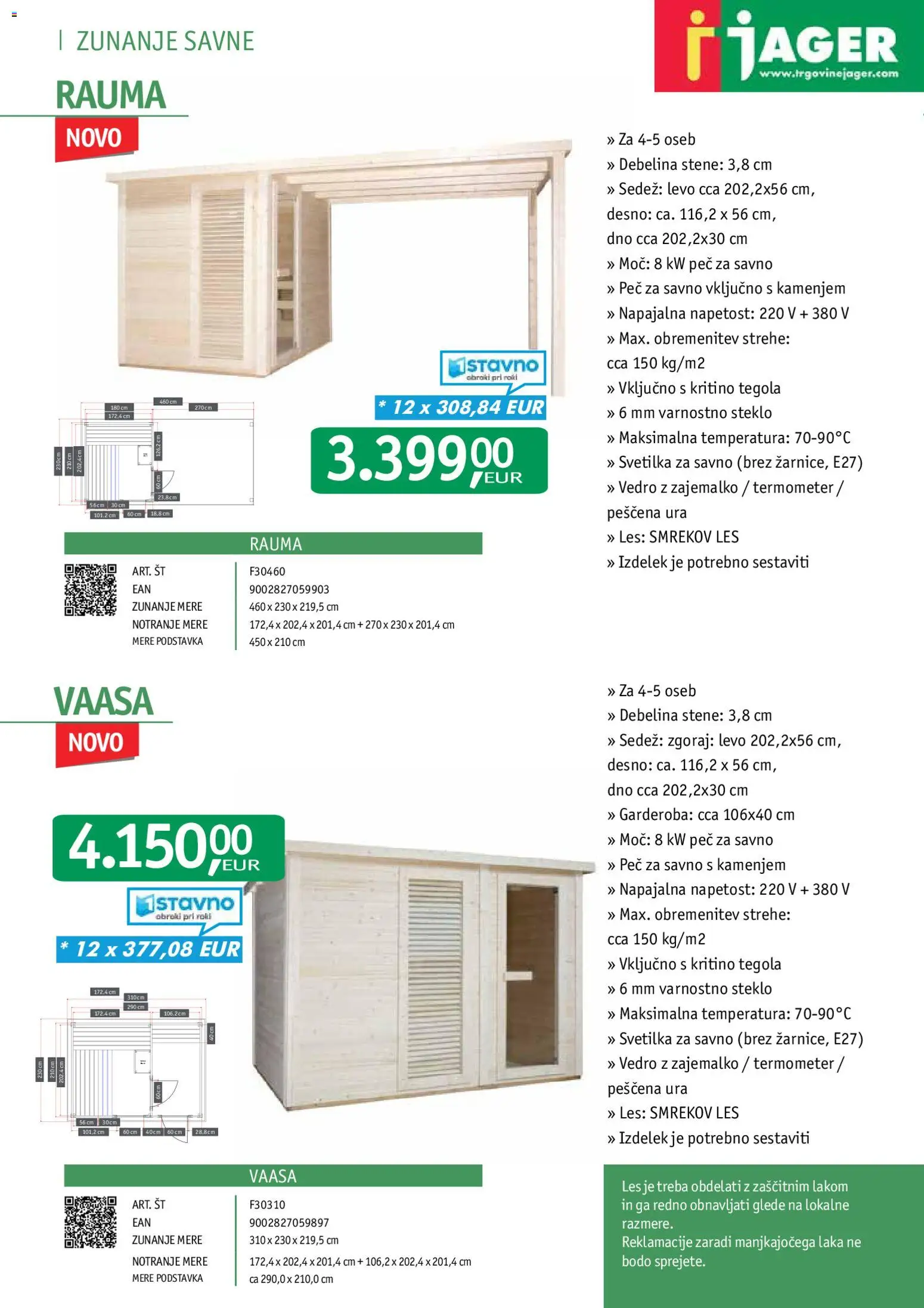 Novi Jager katalog ponudbe – veljaven od 21.08.2026 | Stran: 26 | Izdelki: Ura, Termometer, Svetilka, Vedro