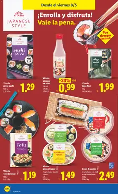Vista previa Vitasia Arroz sushi, Arroz sushi 500 g válido desde el 04.05.2026 | Página: 34 | Productos: Queso, Queso fresco, Σιδερώστρα, Δεξαμενή