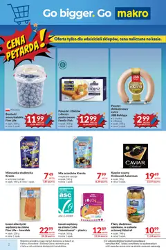 Pogląd oferty "Makro gazetka" - ważna od 21.07.2026 | Strona: 2 | Produkty: Łosoś atlantycki, Dorsz, Paluszki, Orzechy