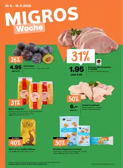 Migros aktionen ab 10.09.2026 gültig