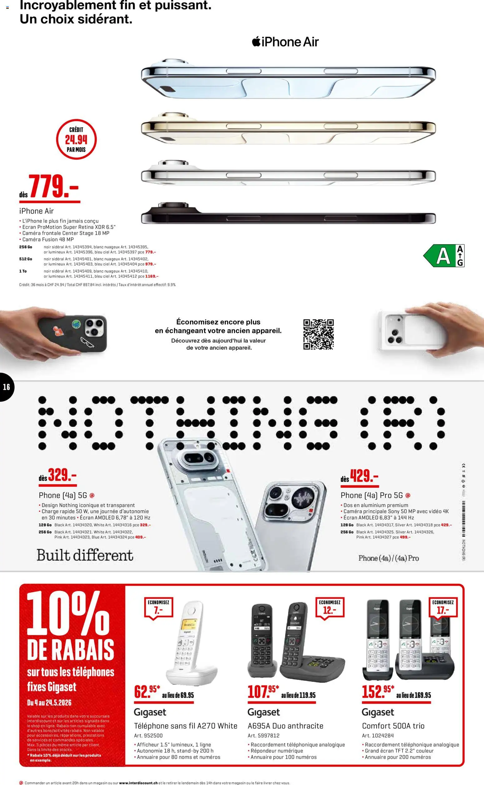 Interdiscount aktionen FR – gültig ab 04.05.2026 | Seite: 16