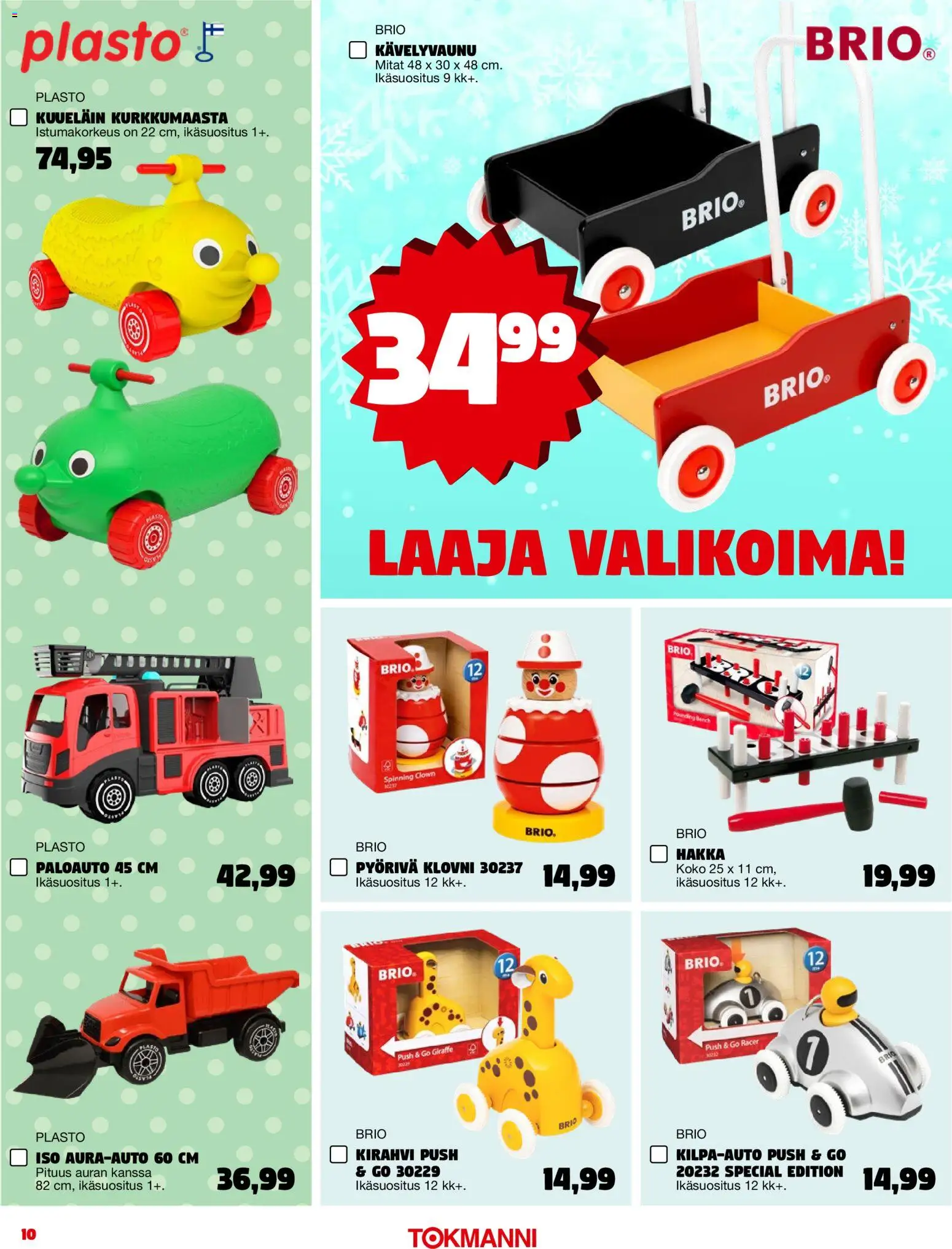 Tokmanni Joululelut 2026 – voimassa 02/11/2026 alkaen | Sivu: 10