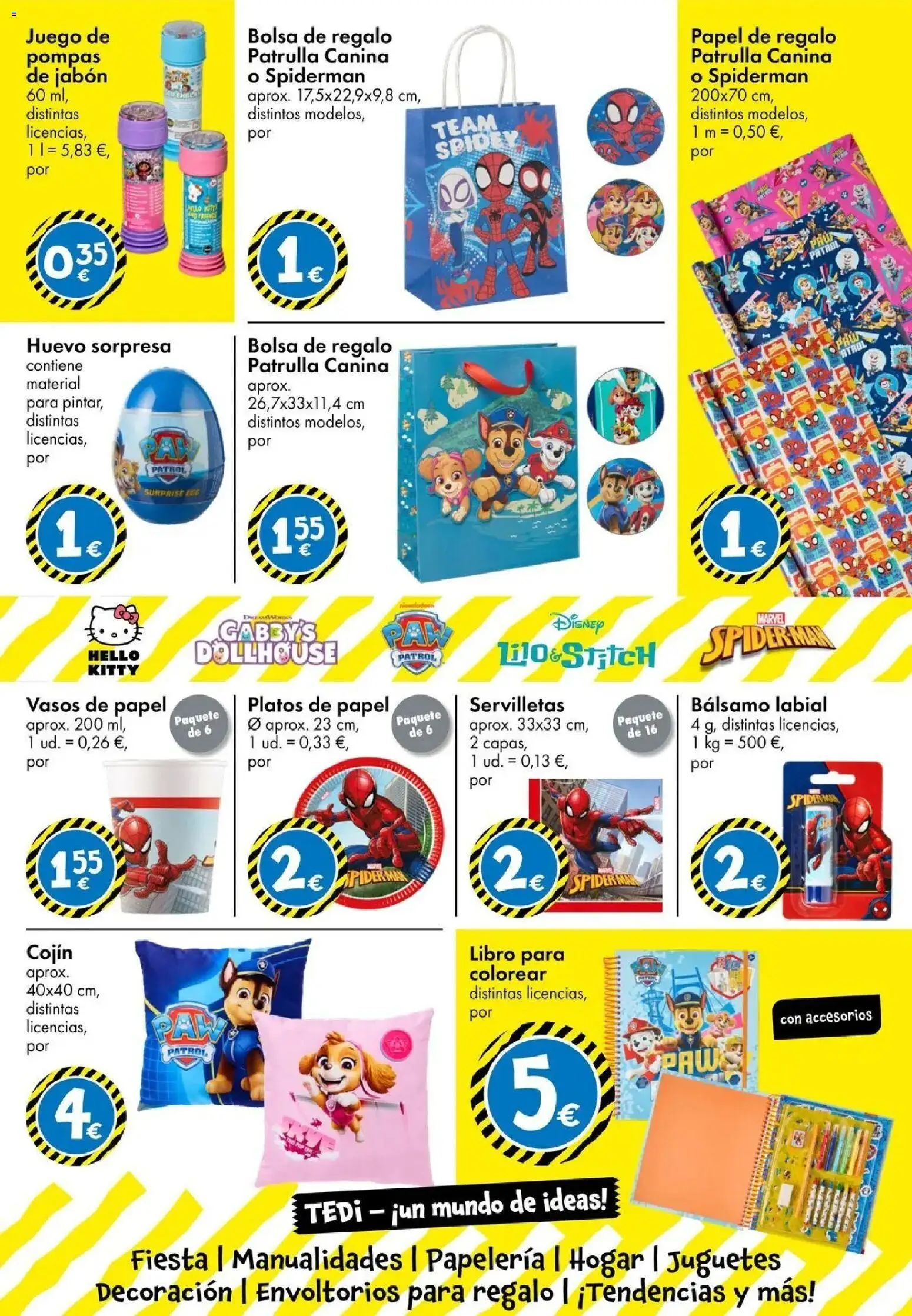 TEDi - La vuelta al cole 14/08/2026 - 22/08/2026 | Página: 6 | Productos: Bálsamo labial, Bolsa, Decoración, Cojín