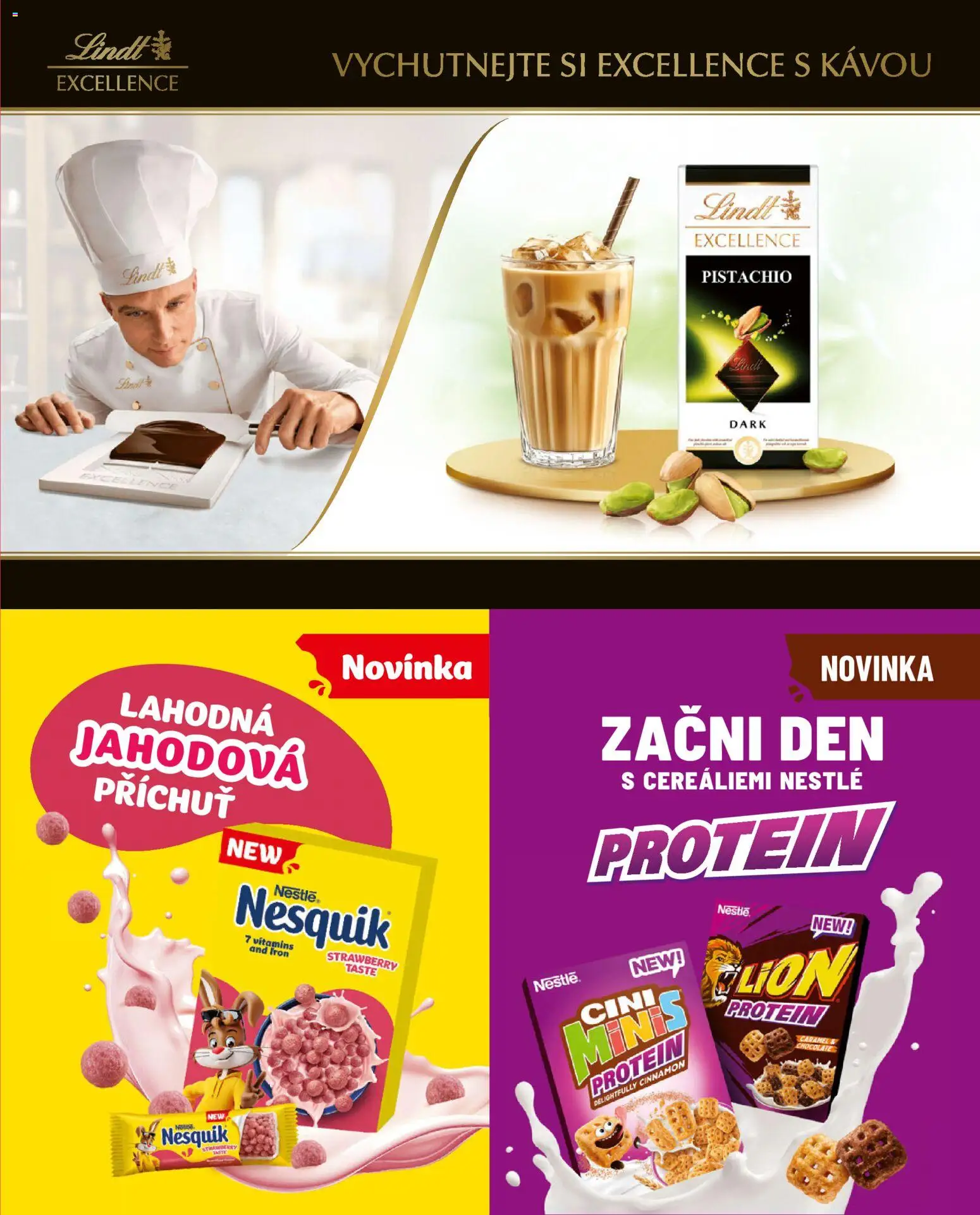 Billa leták - Gusto: Léto 2026 od 01.06.2026 | Strana: 103 | Produkty: Lindt, Nesquik, Protein