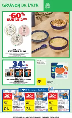 Carrefour Market - Prévisualisation de Carrefour Market catalogue valide à partir de 07/07/2026 | Page: 22 | Produits: Muffins, Truite fumée, Tarama, Saumon