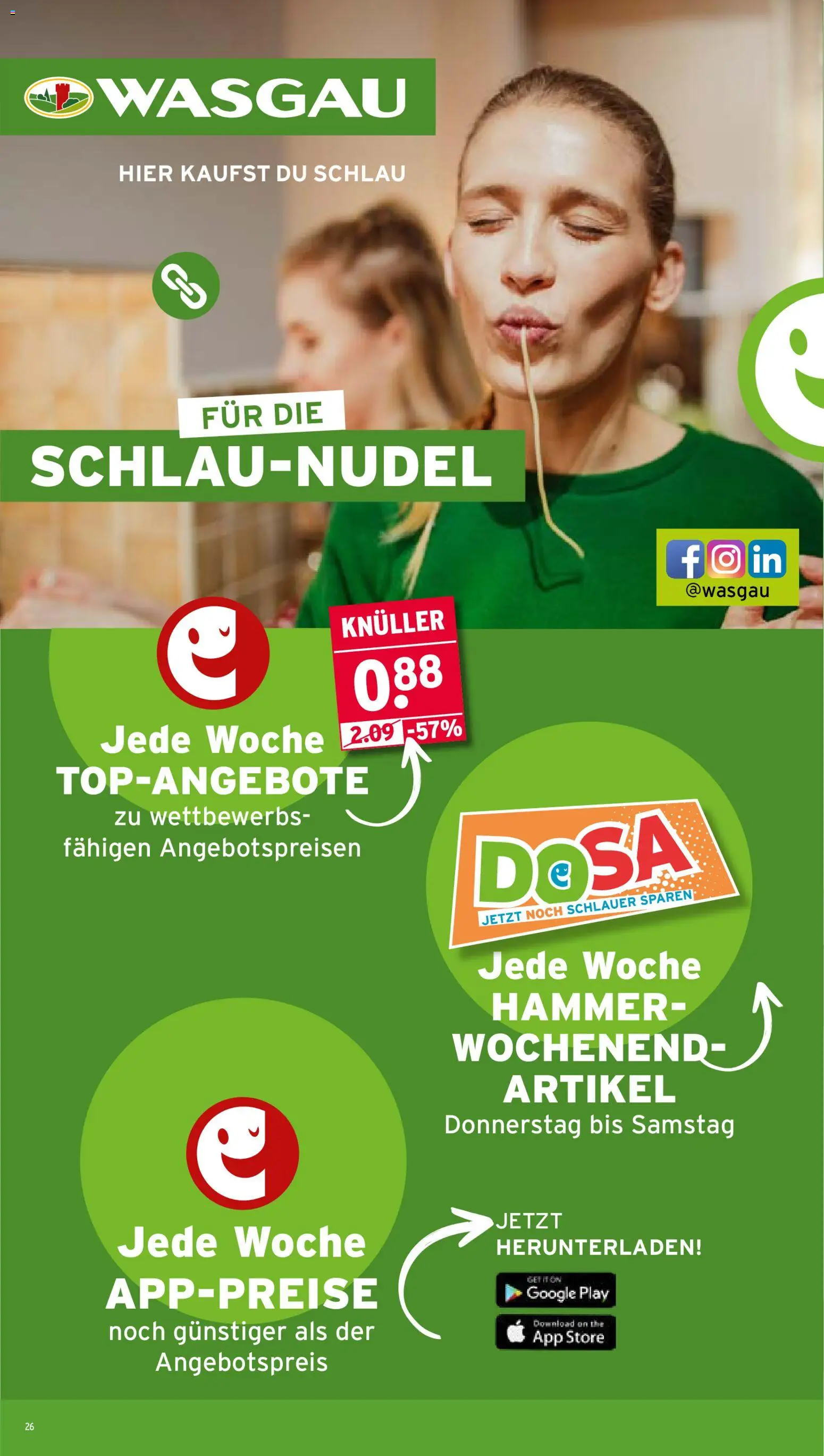 Wasgau Prospekt – gültig ab 03.08.2026 | Seite: 26