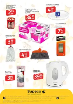 Ofertele Supeco valabile de la 27.08.2026 | Pagină: 12 | Produse: Storcător, Mop, Mătură, Baterii