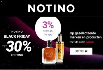 Notino - Voorbeeld van een folder van Aanbiedingen, geldig van 29-06-2026
