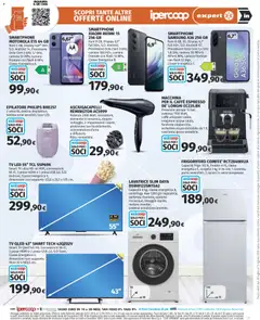 Anteprima del volantino Ipercoop volantino valido a partire dal 30/07/2026 | Pagina: 29 | Prodotti: Xiaomi, smart TV, Smartphone, Frigorifero