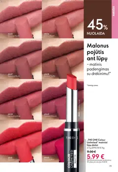 Oriflame leidinys galioja nuo 03.06.2026 | Puslapis: 79 | Prekių: Makiažas