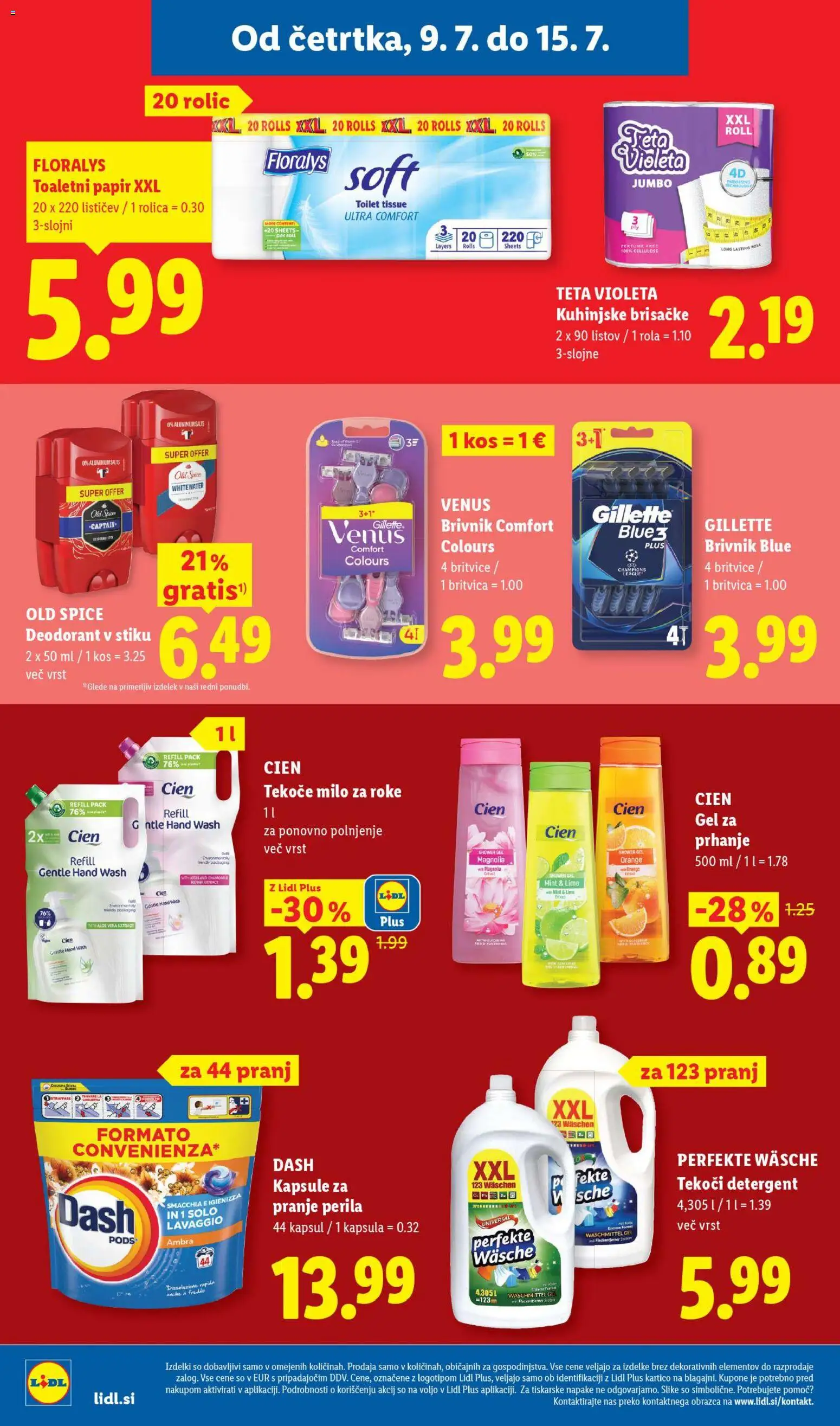 Novi Lidl katalog ponudbe – veljaven od 09.07.2026 | Stran: 20