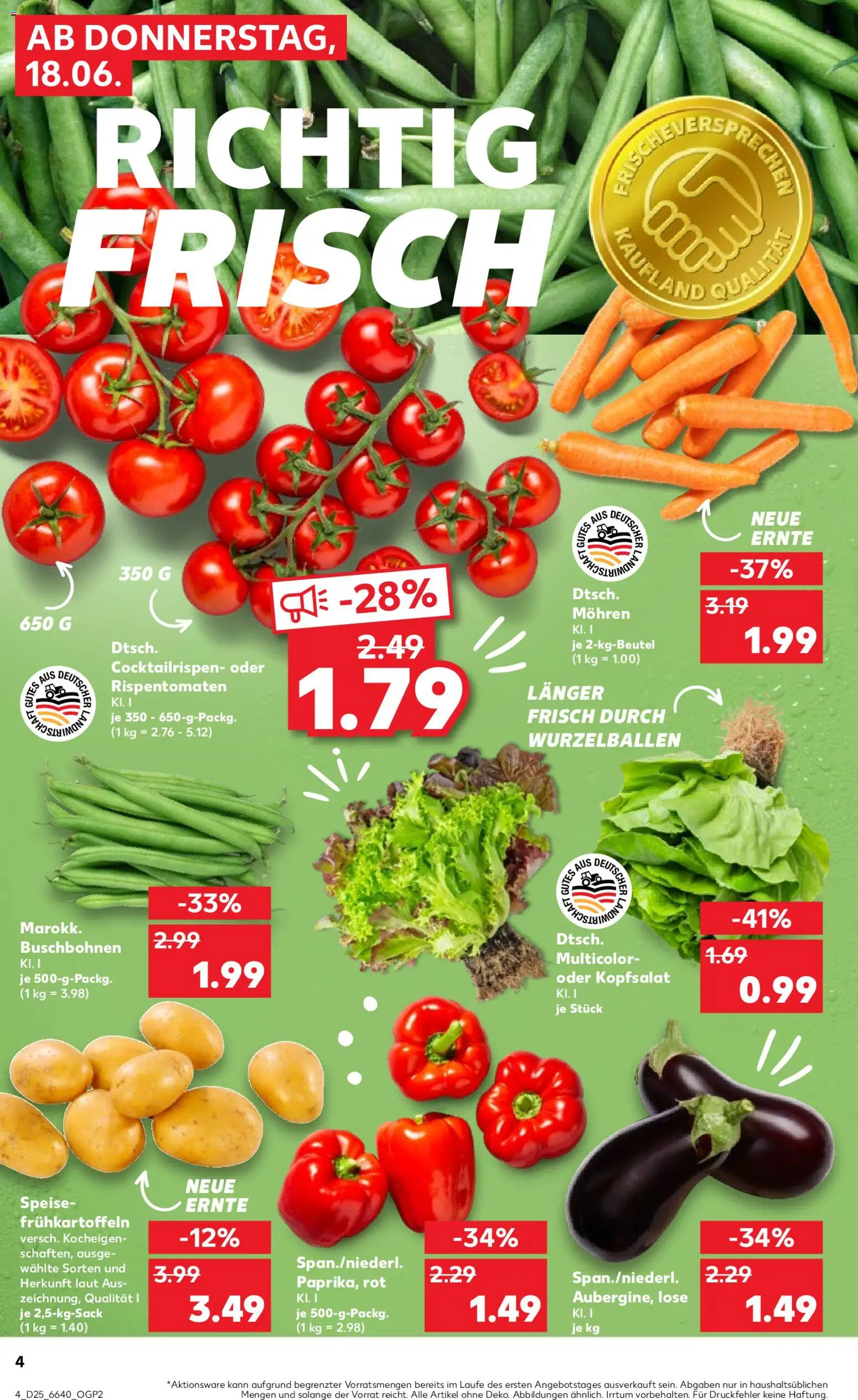 Kaufland Prospekt – gültig ab 18.06.2026 | Seite: 4 | Produkte: Mohren