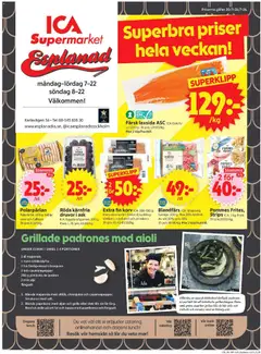 ICA Supermarket - Aktuella erbjudanden - Förhandsvisning av reklamblad från butik ICA Supermarket aktuell från 20/07/2026