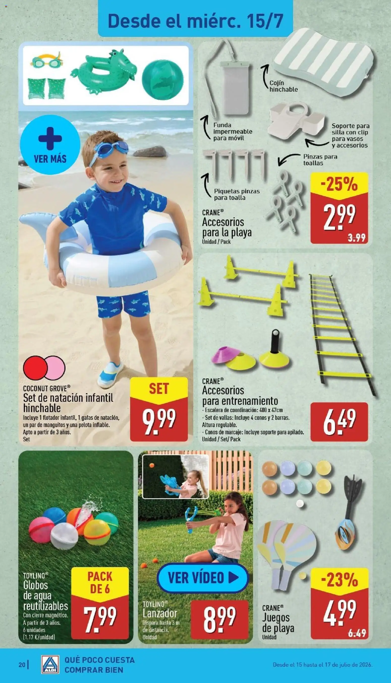 Aldi folleto Canarias │ válido desde el 13/07/2026 | Página: 20