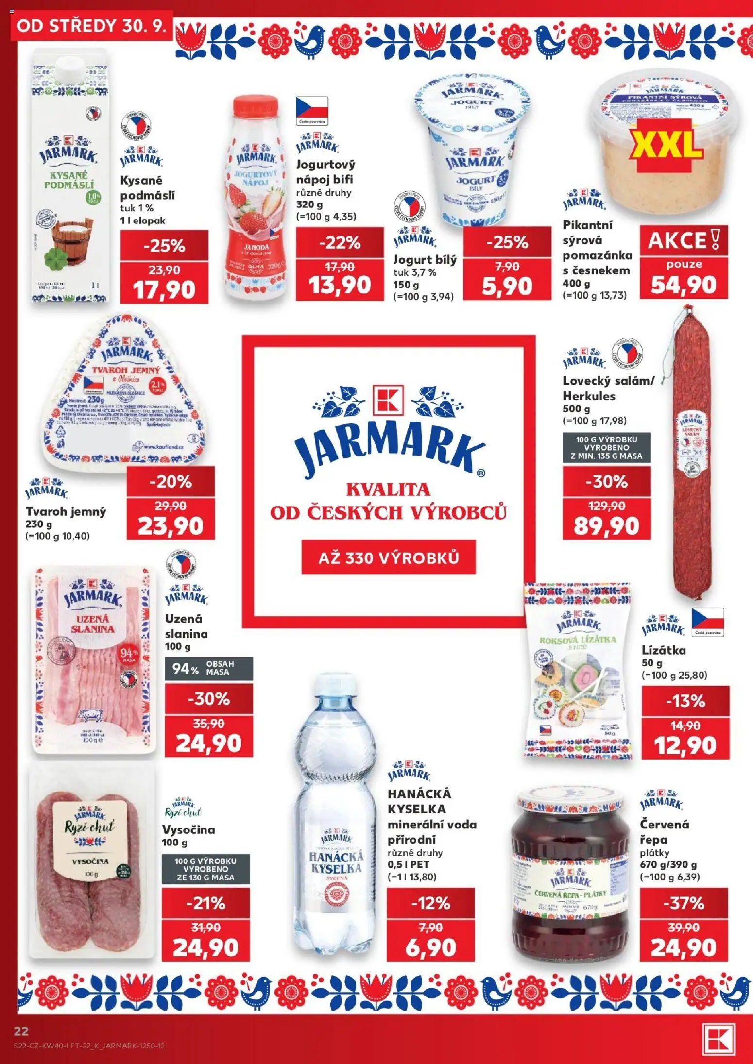Kaufland leták od 30.09.2026 | Strana: 22